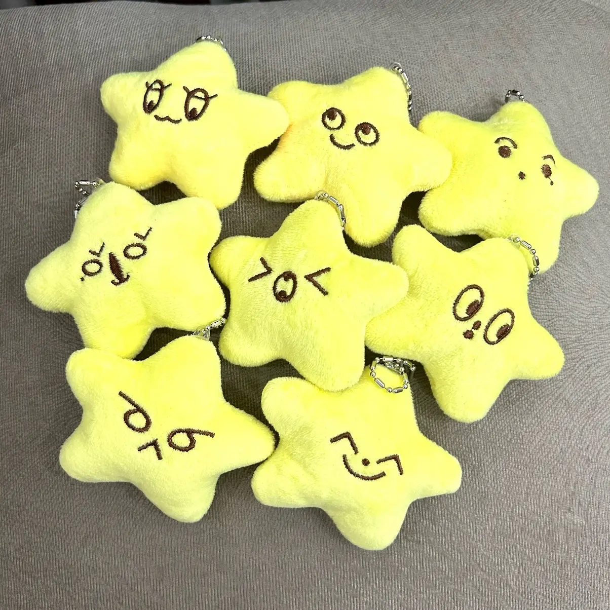 [NCT] Unoff (Bunyi) Starfish Jaehyun Mark Haechan Yuta  Keychain Keyring Gantungan Kunci