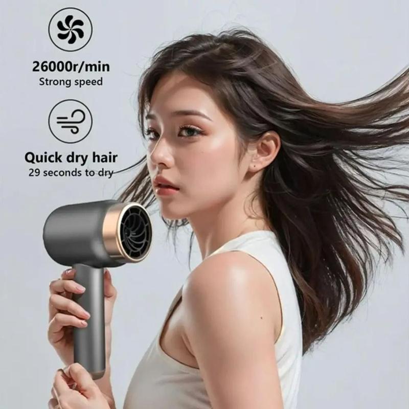 Product Introduction of Creative Wireless USB Hair Dryer Hot And Cold Negative Ion Blow Dryer Quick Drying Rechargeable Salon Tool Woman 18