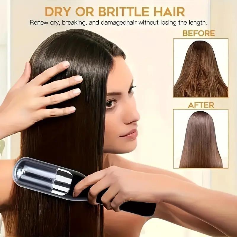 Product Introduction of Rechargeable Cordless Hair Trimmer, Split Hair Clipper, Professional Hair Styling Tool for Women & Girls 2