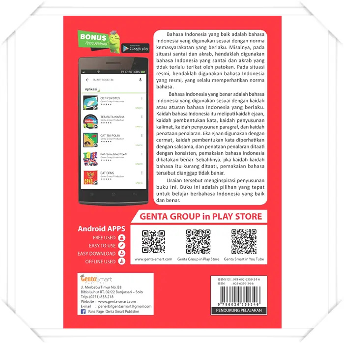SMARTBOOK PEDOMAN UMUMEJAANBAHASA INDONESIA 1