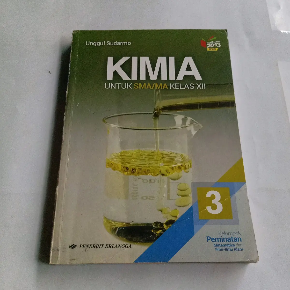 BUKU KIMIA SMA MA KLS XII K13 REVISI 2018 UNGGUL SUDARMO ERLANGGA Soft Cover