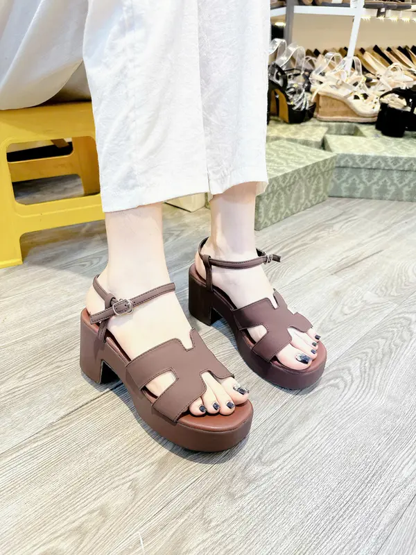 TS Sandal xuồng H, cao 7f, size 35 - 39 1