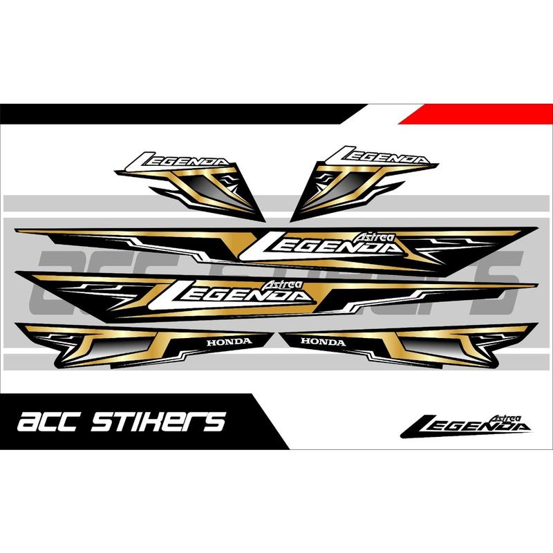 STRIPING ASTREA LEGENDA / IMPRESA / LEGENDA2 / VARIASI /ORI / STIKER/ STICKER ASTREA GRAND 2001-2005 2