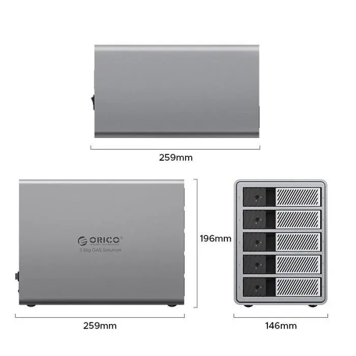 ORICO Big RAID / Pro RAID DAS Solution / DAS Studio / ProThunder 2bay ...
