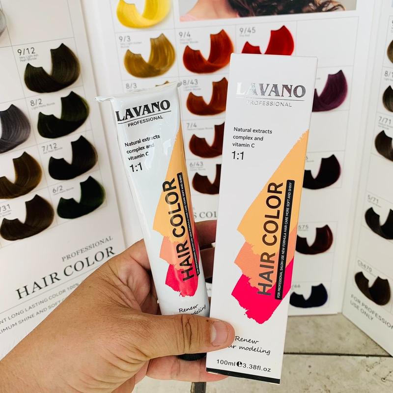 Màu nhuộm tóc phủ bạc cân bằng Permanent Hair Color Cream 100ml mẫu mới nhất 50 tuýp tặng kèm bảng màu không tặng kèm oxy nhỏ sản phẩm dành cho thợ tóc không sử dụng tại nhà Đổi Màu Tóc