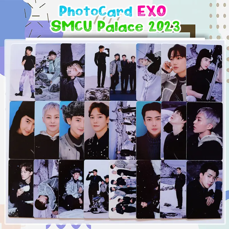Photocard SMCU Palace 2023 NCT EXO Super Junior Unofficial Fans Made 1
