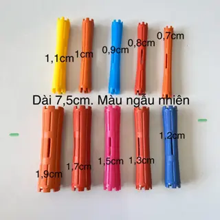 Bộ 10 XƯƠNG UỐN LẠNH CERAMIC không dùng nhiệt Nhựa tốtchính hãng siêu cứng quấn cực chặt và chắc tay, tạo lọn dễ dàng
