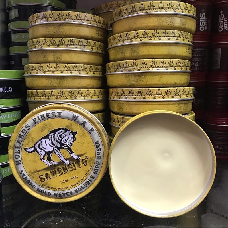 Sáp vuốt tóc nam tạo kiểu tóc SAWENSITO 100gr giữ nếp tóc bồng đẹp Pomade