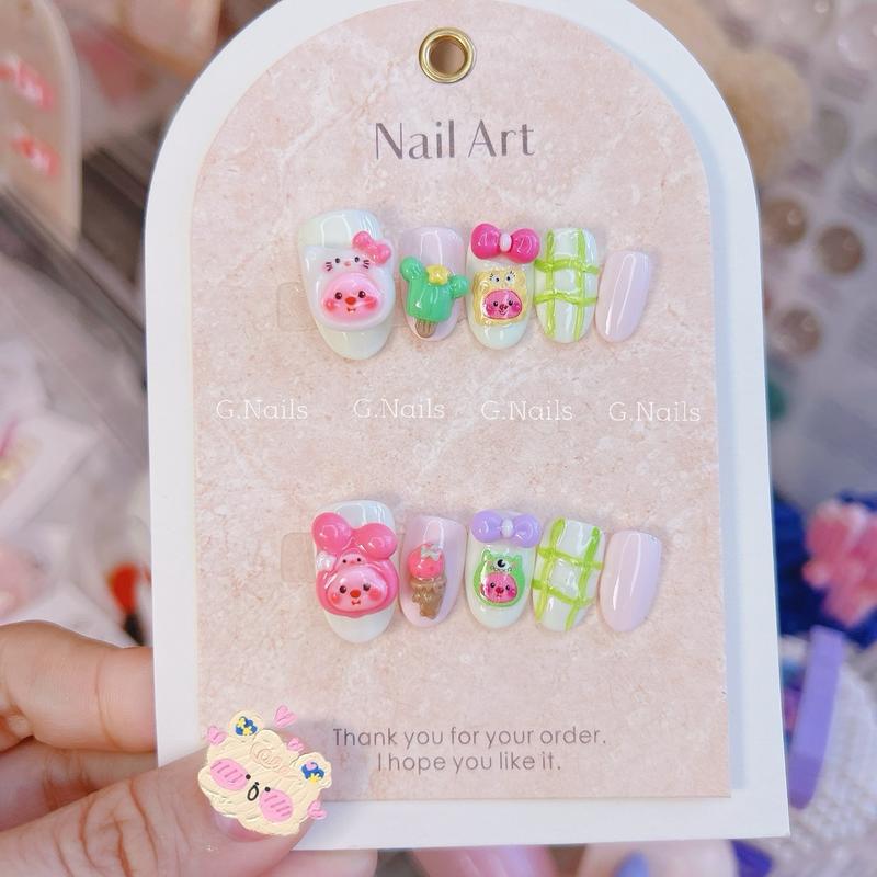 nail loppy cute màu pastel (chamr loppy ngẫu nhiên)