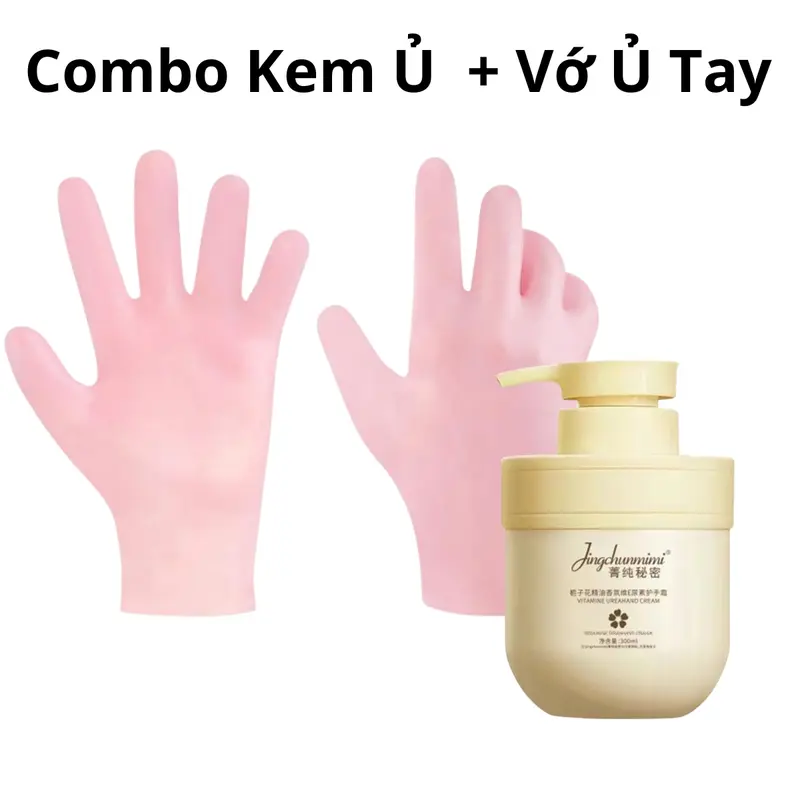 Combo Kem Dưỡng Tất Vớ Ủ Chân Dưỡng Ẩm Chống Khô Ngăn Ngừa Nứt Gót Dưỡng Trắng Da 1