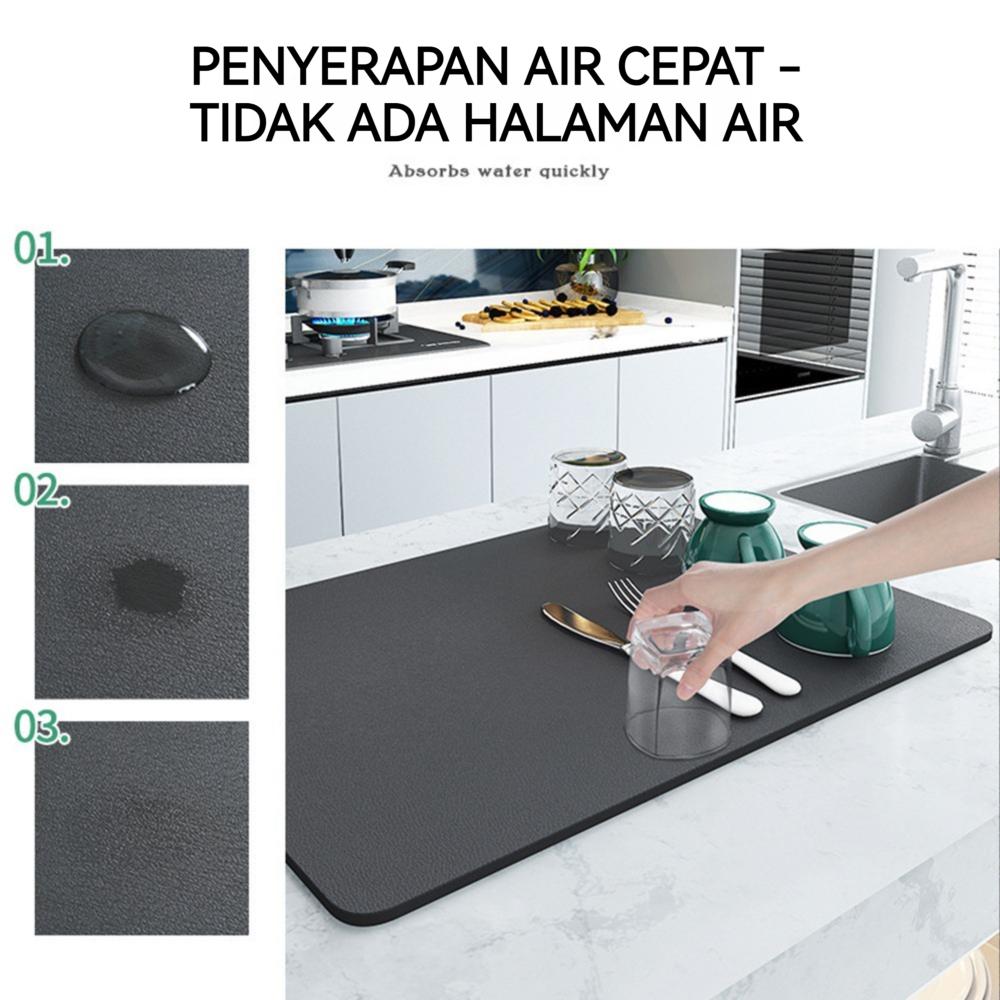 Piring Karet Anti Slip Dapur Kualitas Tinggi | Alas Talenan & Alat Masak | Pad Serap Air Cepat | Tatakan Cuci Piring Aba Aba | Meja Dapur Anti Geser & Anti Bocor Piring Karet Anti Slip Dapur Kualitas Tinggi | Alas Talenan & Alat Masak | Pad Serap Air Cepat | Tatakan Cuci Piring Aba Aba | Meja Dapur Anti Geser & Anti Bocor