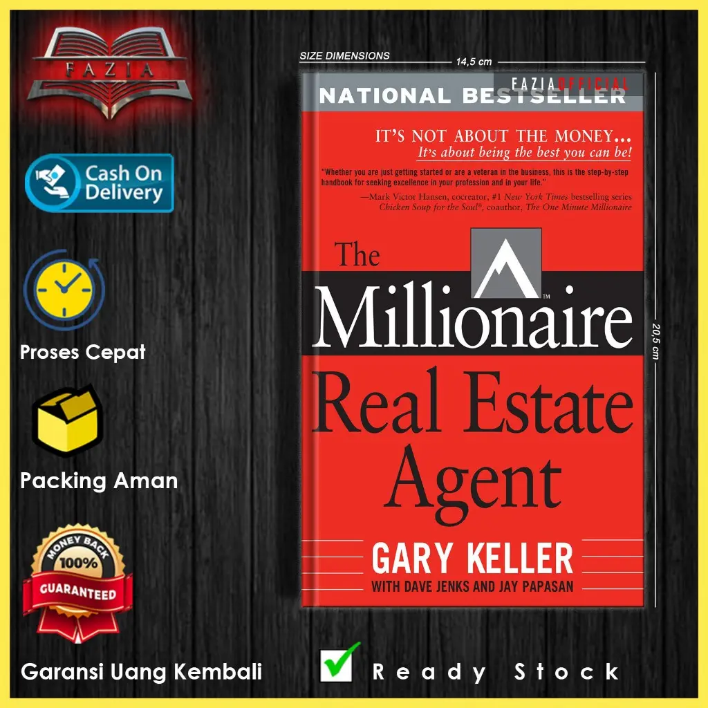 The Millionaire Real Estate Agent by Gary Keller (English/Indonesia)
