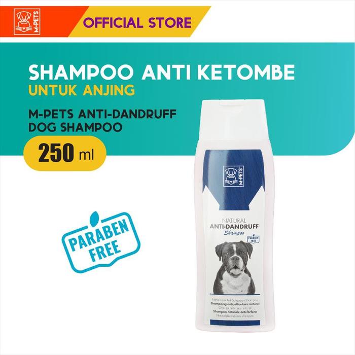 Gambar M-Pets Anti-Dandruff Dog Shampoo 250 ml / Shampo Anti Ketombe dari M-Pets Volk Pets Indonesia Kota Administrasi Jakarta Barat Tokopedia