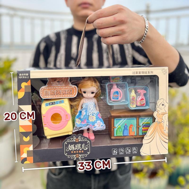 Product Introduction of Set Anak Patung, untuk Kanak-kanak dan Gadis, Pakaian Mainan, Anak Patung Puteri Barbie, Kotak Hadiah, Sesuai untuk Kanak-kanak Perempuan, Hadiah Ideal 9