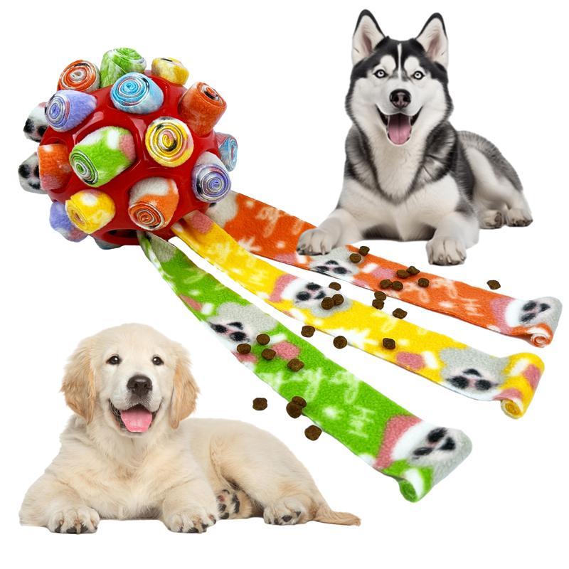 Dog Chew Toy Ball, Interactive Dog Teething Toy Ball, Pet Chew Toy Ball, Dogs Teeth Cleaning Ball, Fun Indoor and Outdoor Playing Ball for Small Medium Large Dogs 1