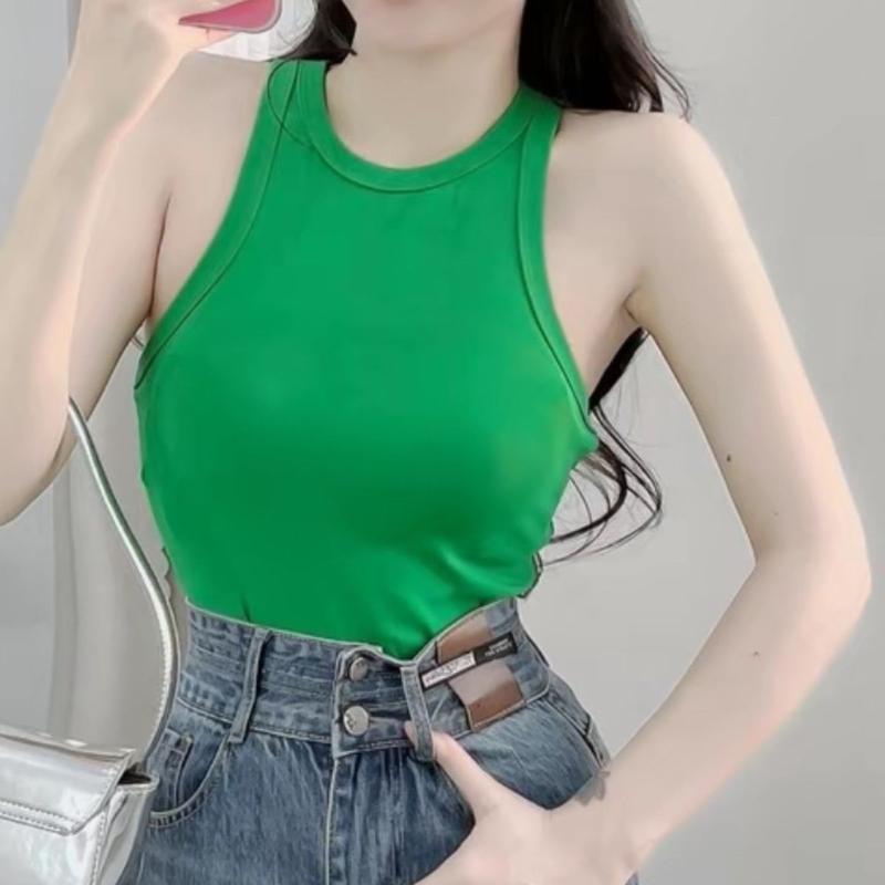 Áo Thun Balo Nữ Bigsize Thun Gân Tăm Lạnh Mịn Mặc Hè Thoáng Mát ESHOP Áo Thun Nữ Ba Lỗ Cổ Tròn Bigsize 45-85kg Áo BaLo Ôm Body Đẹp Dễ Thương Mặc hè MS179 Top Áo Women