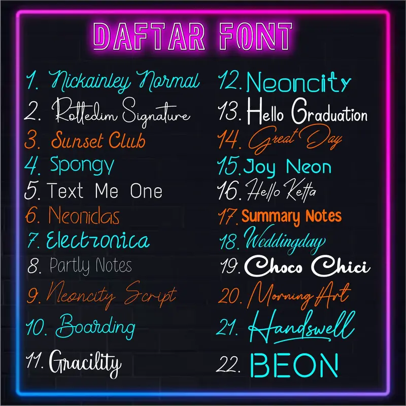 COD Paket Hemat 3-15huruf Led Nama Lampu kamar Aesthetic Neon Custom Nama Akrilik Custom Huruf Menyala Lampu Hias Led Nama logo  Love 2