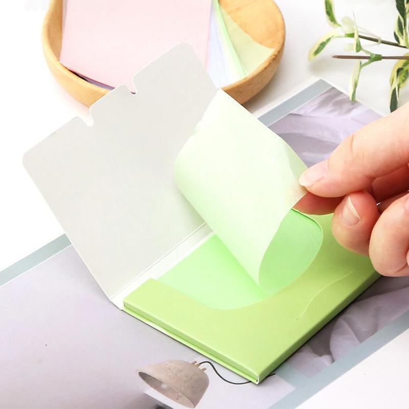 Product Introduction of Khăn giấy thấm dầu trên mặt, 100 chiếc, tự nhiên, kiểm soát dầu, làm mờ phim thấm dầu cao cấp, không chứa dầu, cho khuôn mặt, W8W0 48