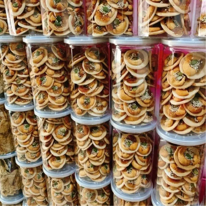 Bánh tròn đồng tiền mix hạt dinh dưỡng 0