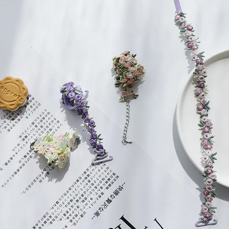 Dây Đeo Áo Ngực, Rui Di Fen Chao Xian, Dây Đeo Vai Ren, Phụ Kiện, Dây Đeo Mỏng, Vô Hình Và Liền Mạch, Dây Đeo Áo Ngực Trễ Vai, Năm 2024 4