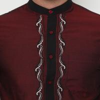 Gambar (LAST CALL) Platini Kemeja Koko Bordir Timbul Pria Lengan Panjang Polyester 96949 - S dari Platini Official Store Kota Administrasi Jakarta Utara 5 Tokopedia