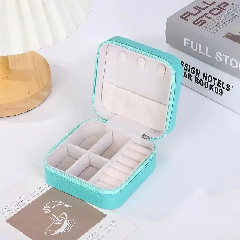 Hộp Đựng Đồ Nhiều Tầng, Hàng Mới Về, Hộp Cài Tóc Trang Sức Bằng vải nỉ Cổ Điển Cho Bông Tai, Nhẫn, Vòng Cổ, Đồng Hồ 6