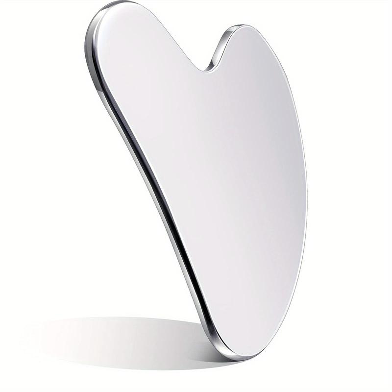 Stainless Steel Gua Sha Facial Tool, Manual Massage Tool for Face, Body, Eyes, Neck, Skin Care Gifts for Women & Men 0