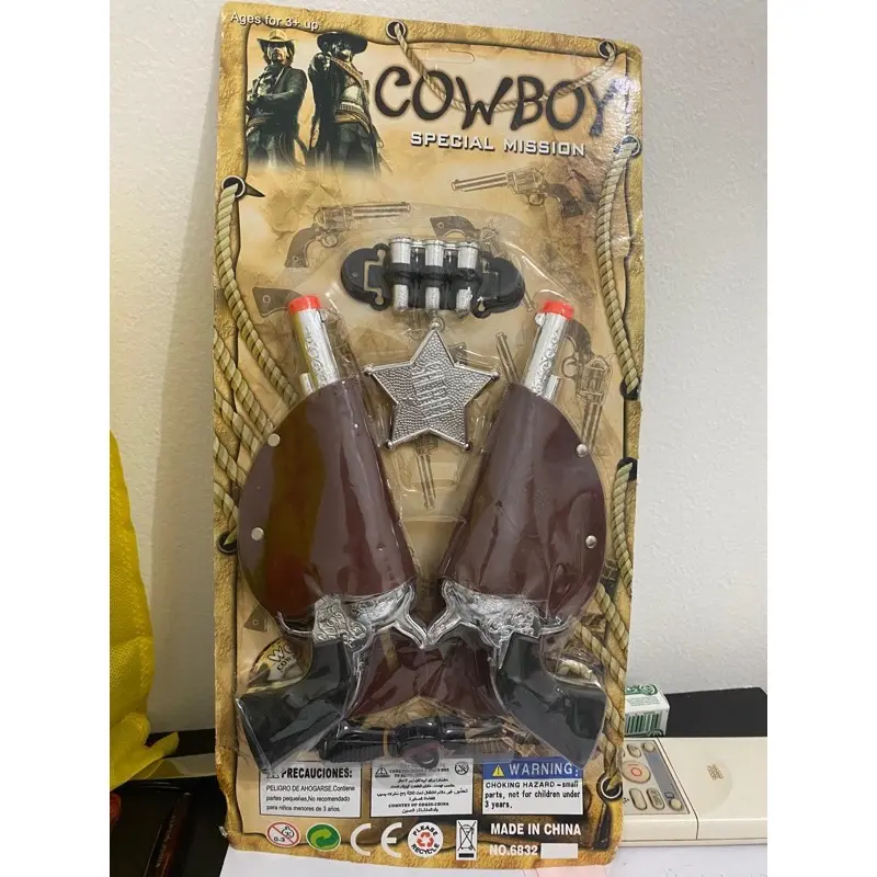 Mainan alat perlengkapan koboi | costume asesories cowboy set props 2