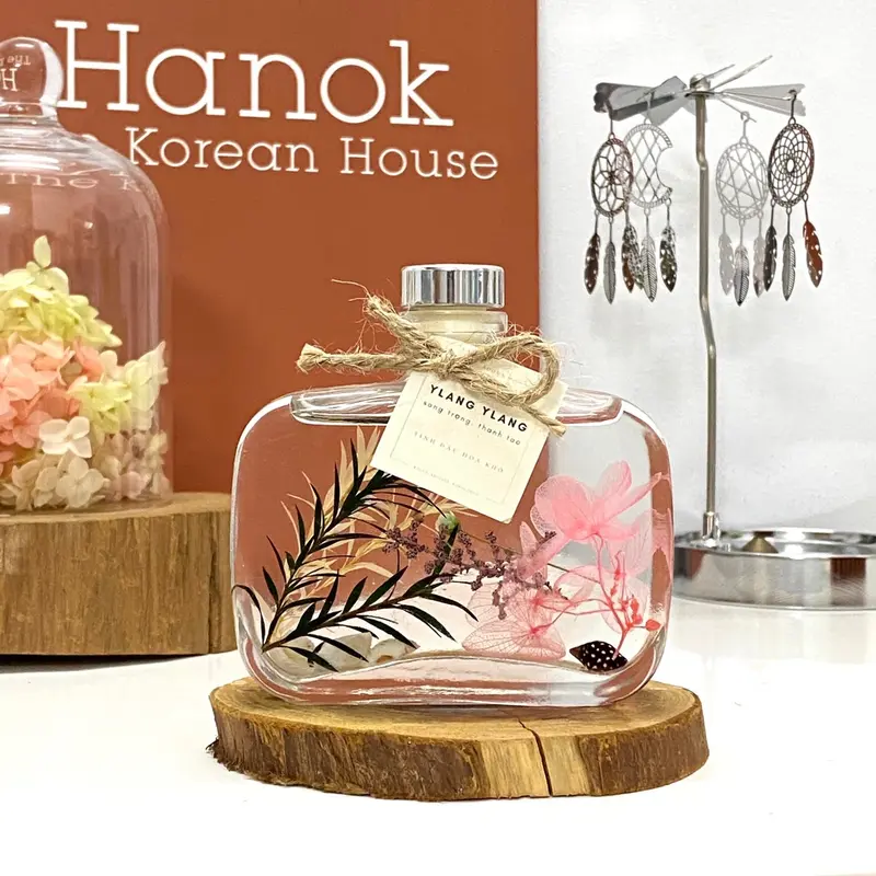 Tinh dầu hoa khô herbarium - decor nhà ở, văn phòng, góc làm việc - BST 14 mùi hương - Thư giãn, khử mùi, tăng độ tập trung, cân bằng hormone Dầu Thơm Phòng Nước Hoa 3