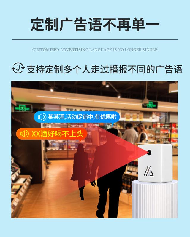 Product Introduction of Enter the Store Doorbell Sensor Welcome to Door Sensor Doorbell Store Door Visitor Chime Entrance Voice Alerter 5