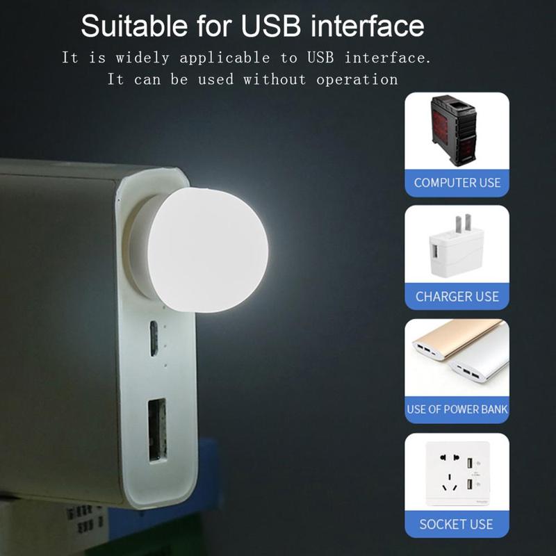 Product Introduction of USB Plug Lamp Small Mini Book Lamps Outdoor Portable Camping Lighting Fixtures 17