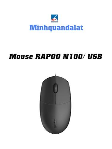 Chuột máy tính RAPOO N100/ USB 0