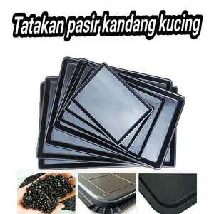 BAKI / TATAKAN KANDANG KUCING ANJING PLASTIK TEBAL 60X40CM ,45X30CM DAN 75X45CM
