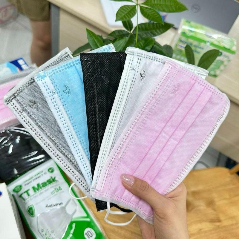 [ LIVE ] Combo 300 cái khẩu trang y tế (Tặng 70 cái 5D bé ) Thiên Thủy , kháng khuẩn chống tia UV 1