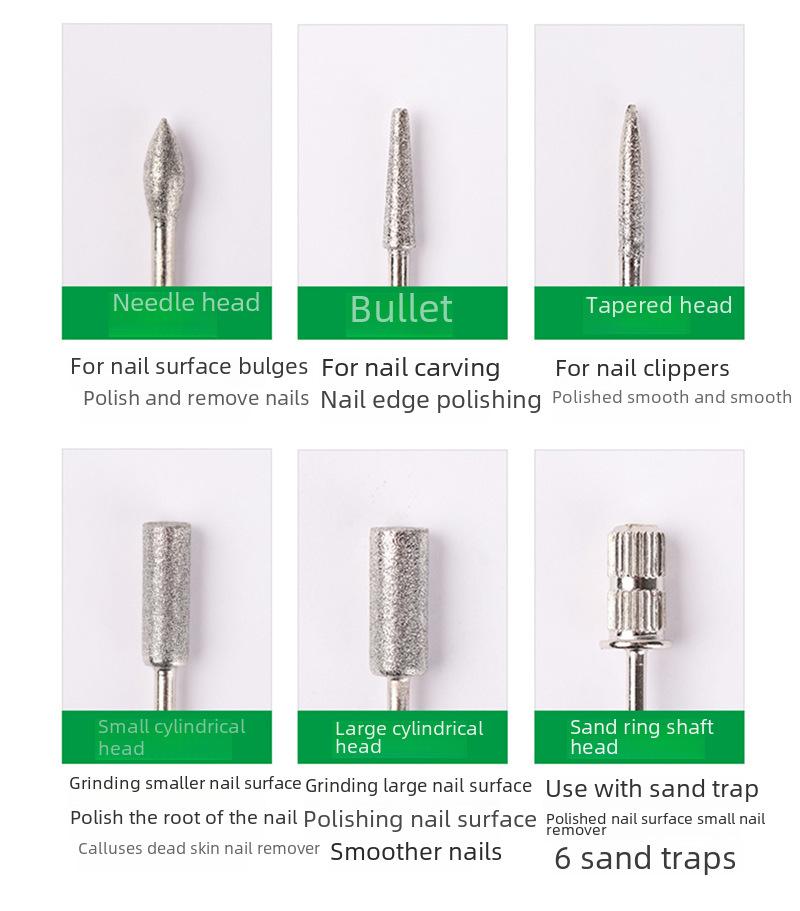 Product Introduction of Portable USB Nail Grinding Tool for Manicure 9
