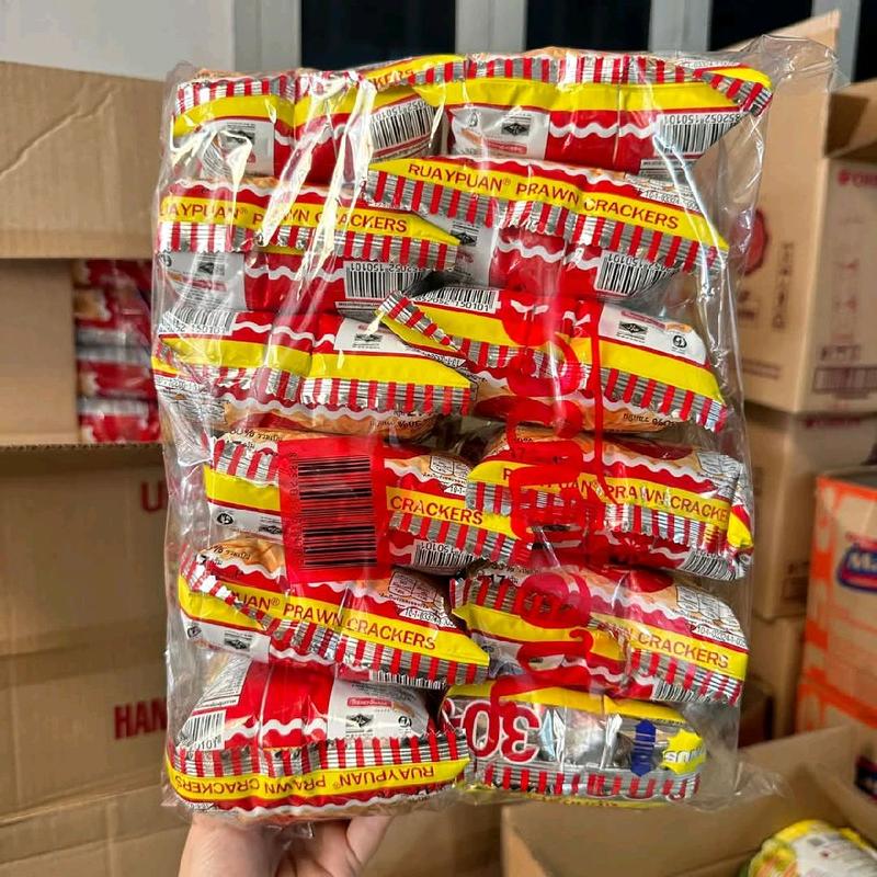  Combo 12 gói bim bim tôm Thái Lan vị Truyền Thống 20g  Gói Bim bim tuổi thơ Đồ ăn vặt 