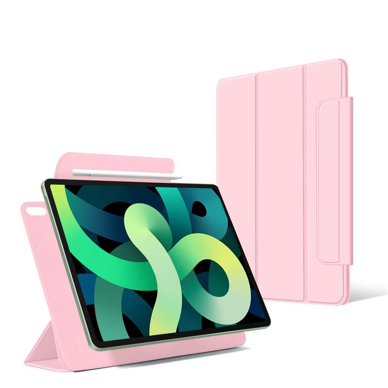 Magnetic Tablet Protective Case, 1 Count Solid Color Magnetic Case with Auto Sleep/wake Function, Slim Tablet Cover Cases Compatible with iPad 1