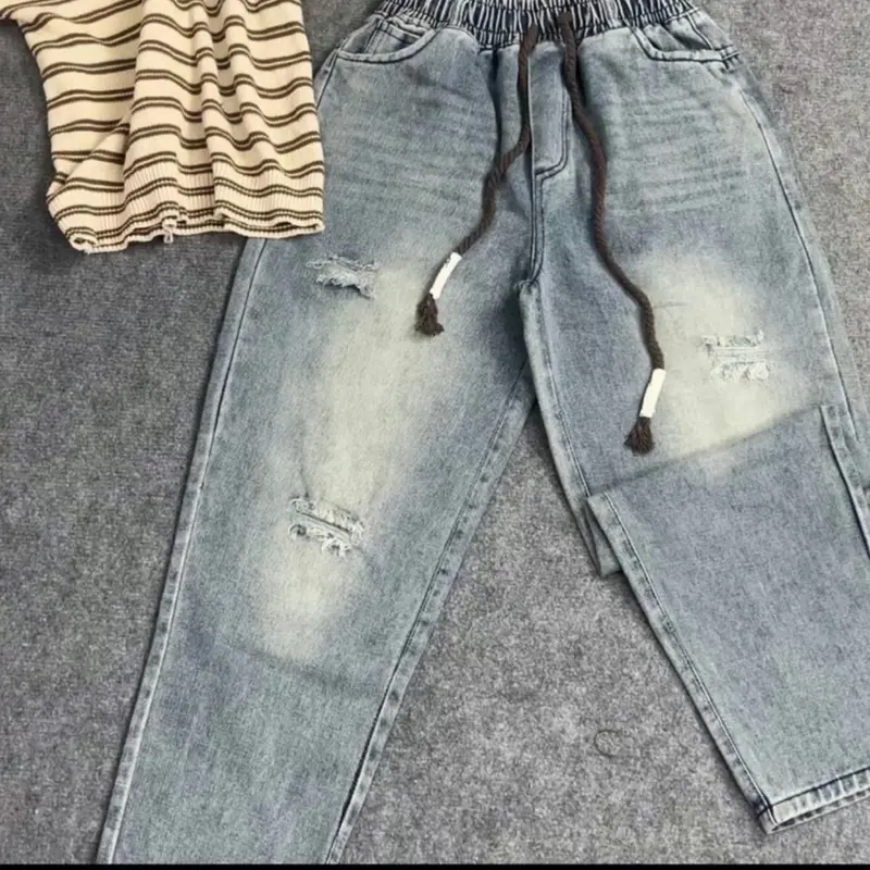 Quần Jeans Bò Nữ Dáng Beggy Thụng Chất Bò Mềm - Nữ Women 6