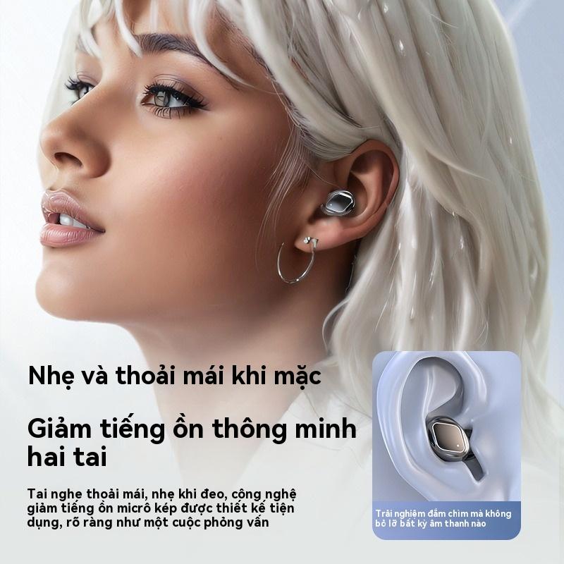Tai Nghe Bluetooth Không Dây, Trong Tai, Dung Lượng Lớn, Màn Hình Kỹ Thuật Số Tráng Gương, Thời Lượng Pin Siêu Dài, Giảm Tiếng Ồn Thông Minh, TWS Earphone 2