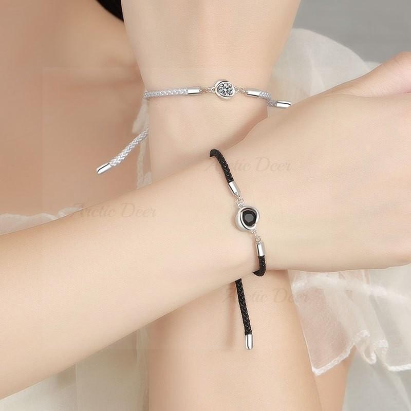 Gelang couple pasangan-you are the one gelang couple aesthetic terbaru-Z11 5
