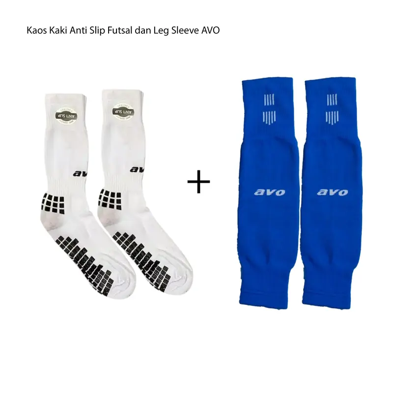 Promo Kaos Kaki Futsal Anti Slip dan Sambungan AVO ORIGINAL 1