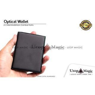 Alat Sulap Optical Wallet - Uzop Magic (memindahkan gambar kartu, mainan) 1