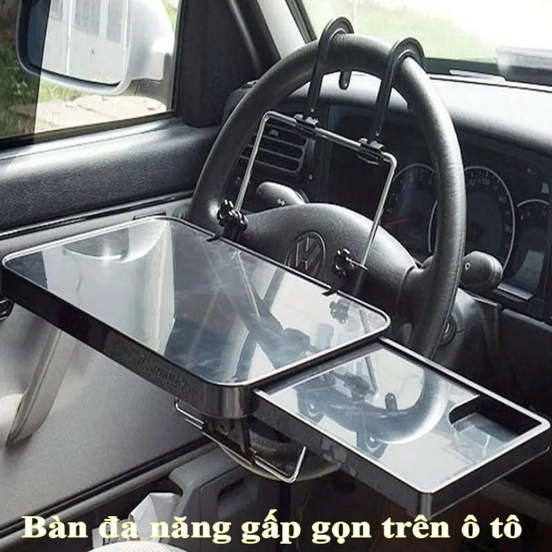 Bàn trên ô tô Bàn ăn bàn làm việc gấp gọn trên ô tô 3