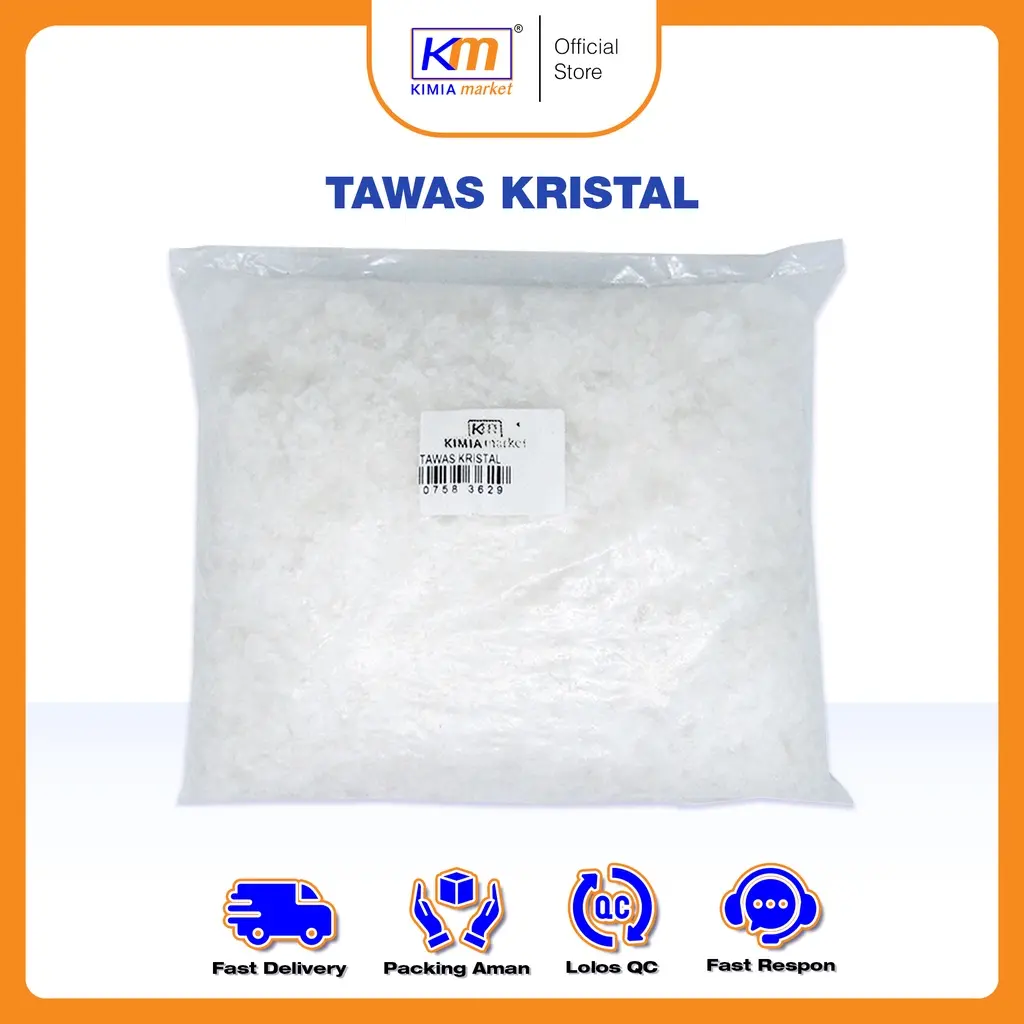Tawas Kristal / Penjernih Air 1 Kg / Penjernih Air Sumur yang kotor dan kuning Merah