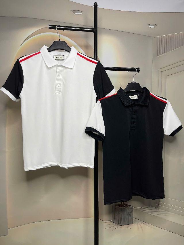 Product Introduction of Áo polo nam phối tay viền vai trẻ trung thời trang mới phong cách lịch lãm 6