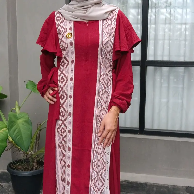 Gamis Tangan Rempel Couple 2