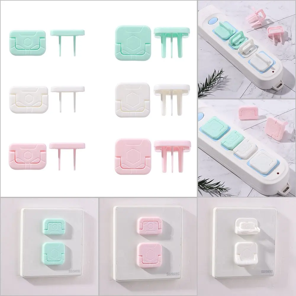 Sturdy Easy Installation Protector Power Socket Plug Electrical Outlet Cap Socket Safety Cover Outlet Plug Covers