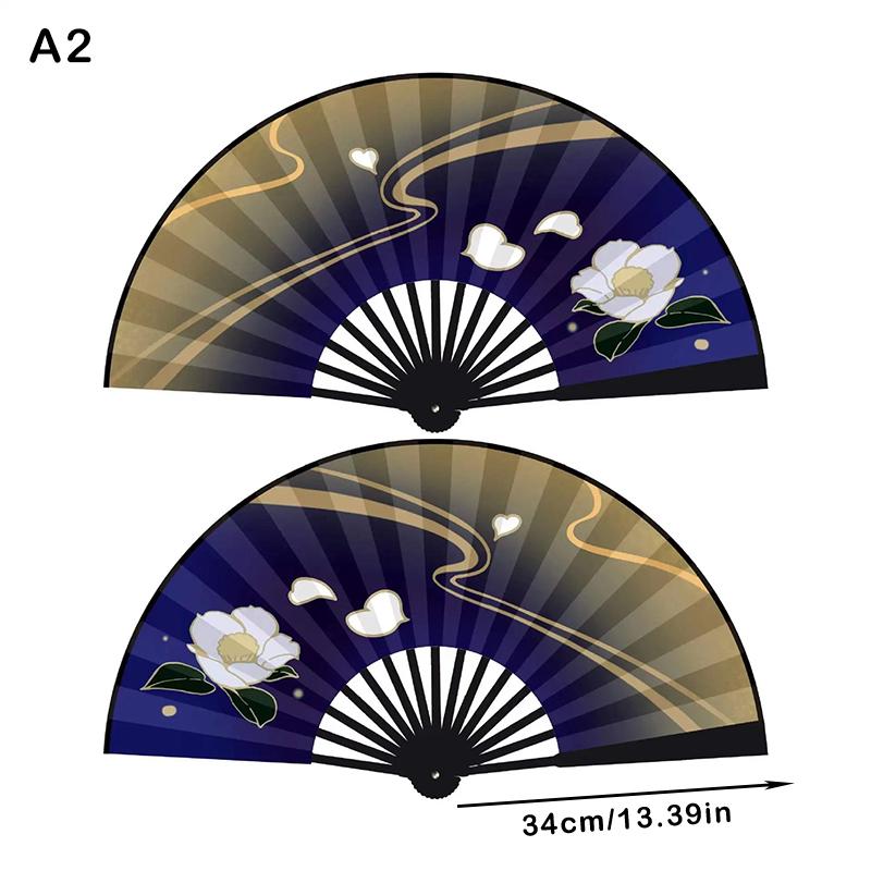 Fan Cloth Folding Fan Summer Durable Portable Hand Fan Prop - TikTok ...