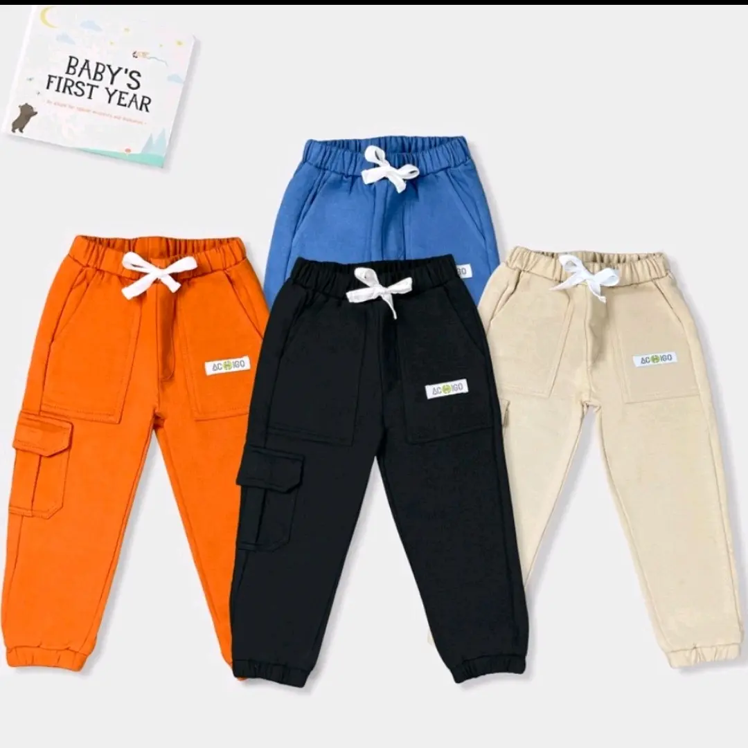 Cargo Jogger Pants / Celana Jogger Anak Kantong Besar