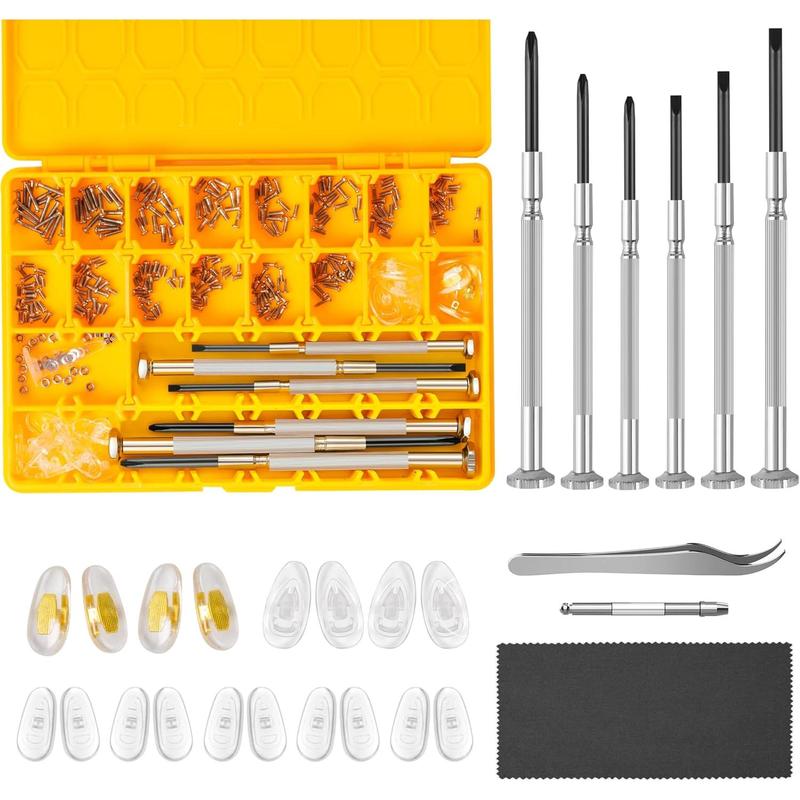 Eyeglass Repair Kit, Glasses Repair Kit with Eyeglass Screws - TikTok Shop